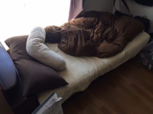 船橋市　引越し不用品処分　ベッド